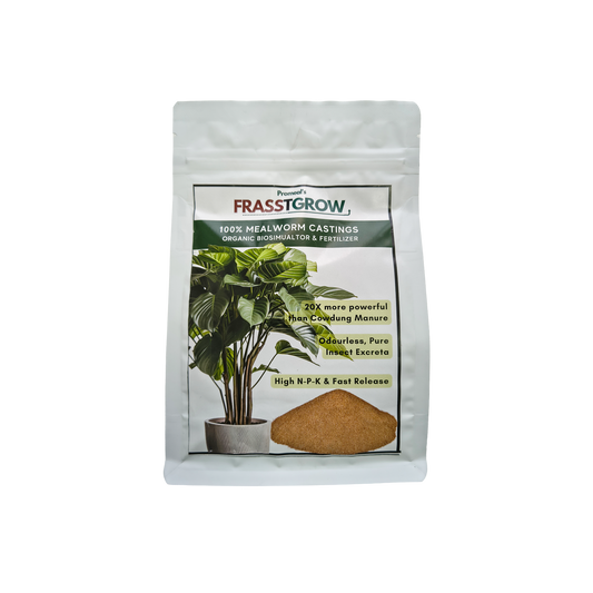 FrasstGrow Organic Frass Fertilizer for Plants – 900g