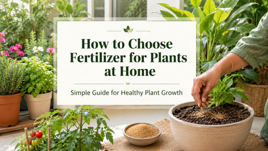 How to Choose Fertilizer for Plants at Home