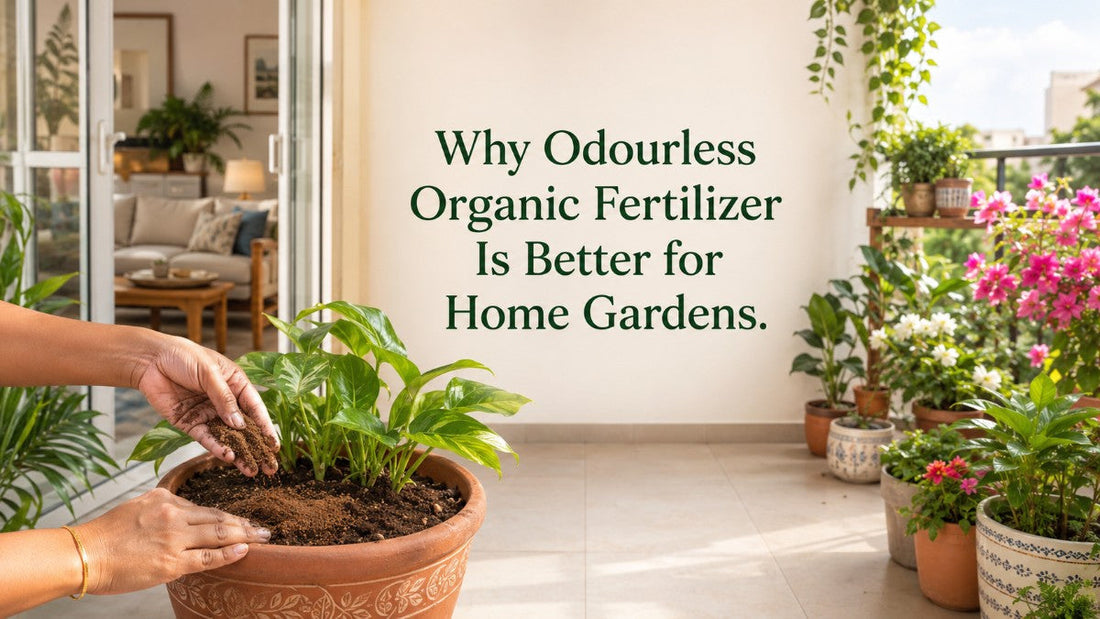 Why Odorless Organic Fertilizer Is Better for Home Gardens